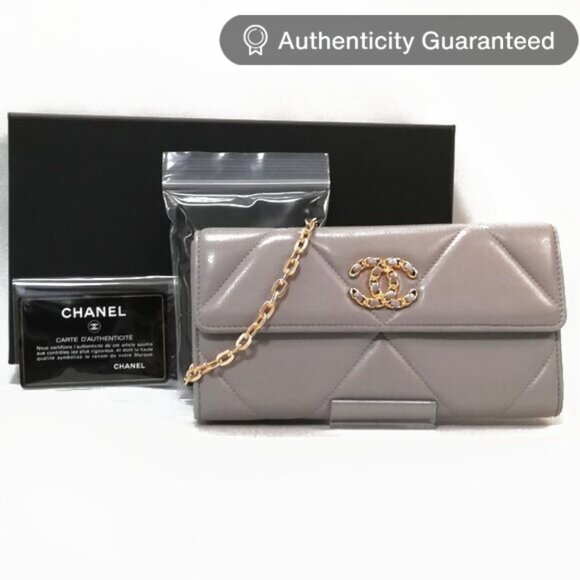 CHANEL Handbags - Authentic CHANEL CC Lambskin Wallet on Chain WOC Shoulder Crossbody Bag Leather